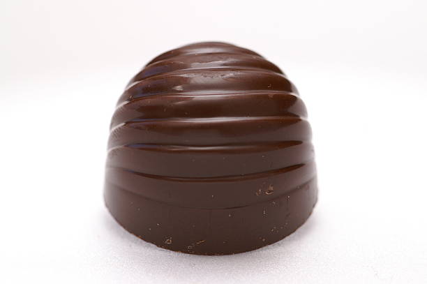 Dark Chocolate Truffle stock photo