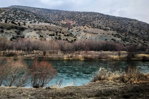 istock Landscape view of Euphrates and peaks 1397098049