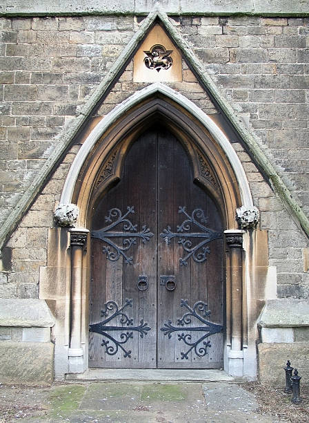 istock Door to Church 139710104