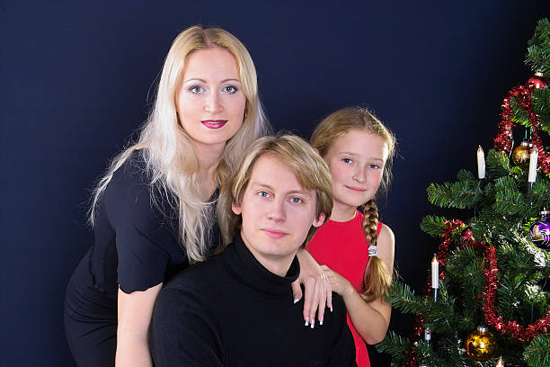 istock Happy christmas family 139710105