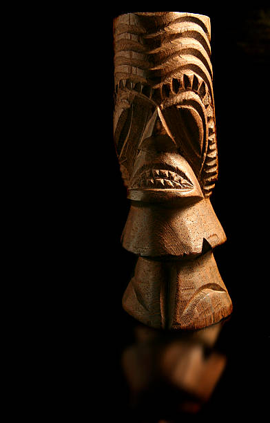 istock Small hand-made wooden sculpture 139710313