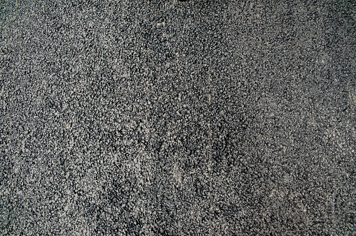 Fresh black asphalt background