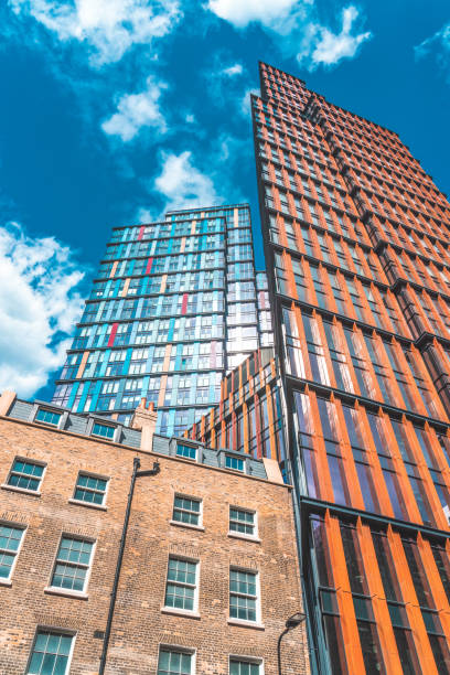 istock Modern office building detail, London 1397107623