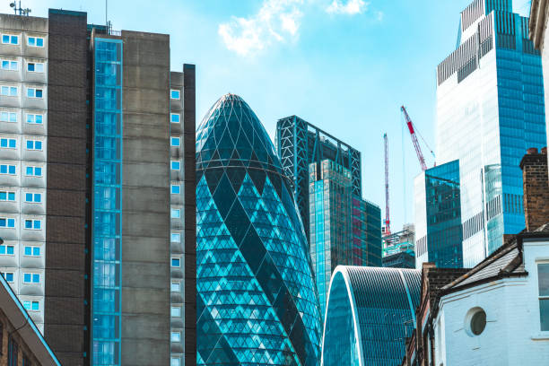 istock Skyline of London with 30 St Mary Axe 1397107664