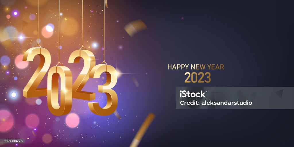 Happy New Year 2023 Images – Browse 9,428 Stock Photos, Vectors, and Video