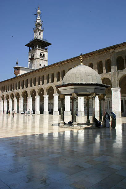 Umayyad Mosque, Damascus stock photo