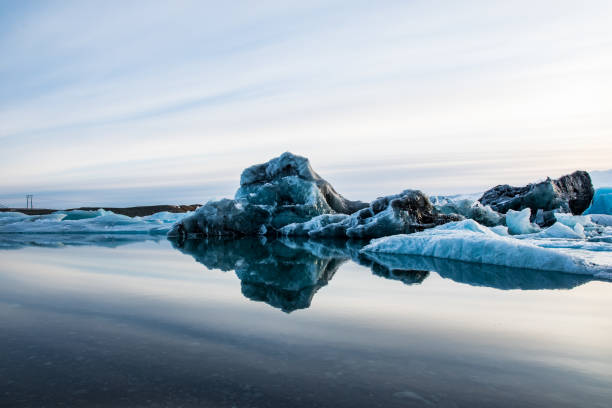 Jokulsarlon Ice Lagoon in south Iceland on a sunny spring day Jokulsarlon Glacier Lagoon in south Iceland on a sunny spring day jokulsarlon stock pictures, royalty-free photos & images