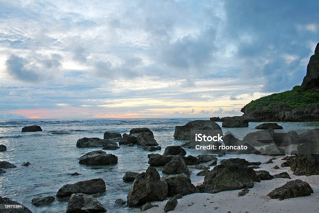 Guam Sonnenaufgang - Lizenzfrei Blau Stock-Foto