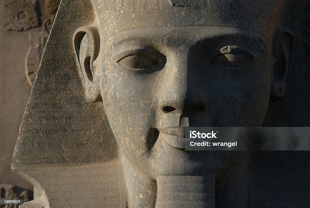 Pharao Ramses II. - Lizenzfrei Afrika Stock-Foto
