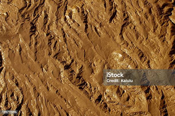 Terrain Texture Background Stock Photo - Download Image Now - Abstract, Aerial View, Bizarre