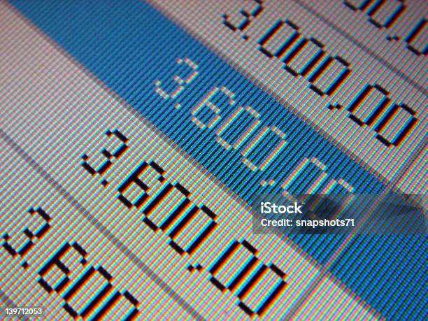 File Of Numbers Stock Photo - Download Image Now - Blue, Chart, Close-up