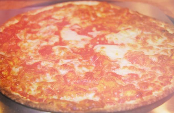 istock Italian smoking pizza just took out from the oven. 1397121621