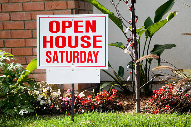 Open house firmare - foto stock