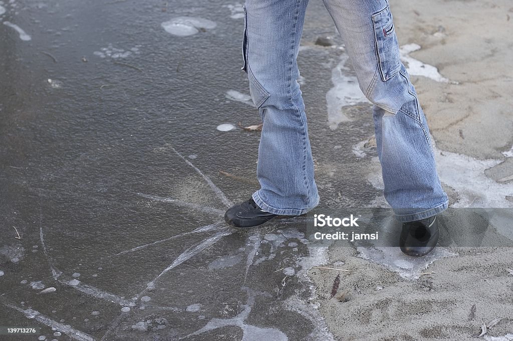 Broken-ice - Lizenzfrei Dünn Stock-Foto