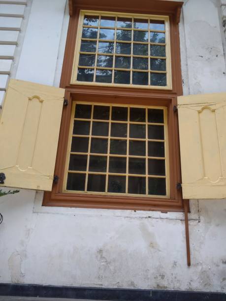 istock a window that has a classic design with development in the Dutch colonial period in the old city area of ​​​​Semarang 1397134327
