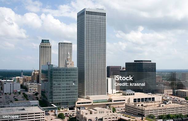 Innenstadt Von Oben 01 Stockfoto und mehr Bilder von Tulsa - Tulsa, Stadtzentrum, Bauwerk