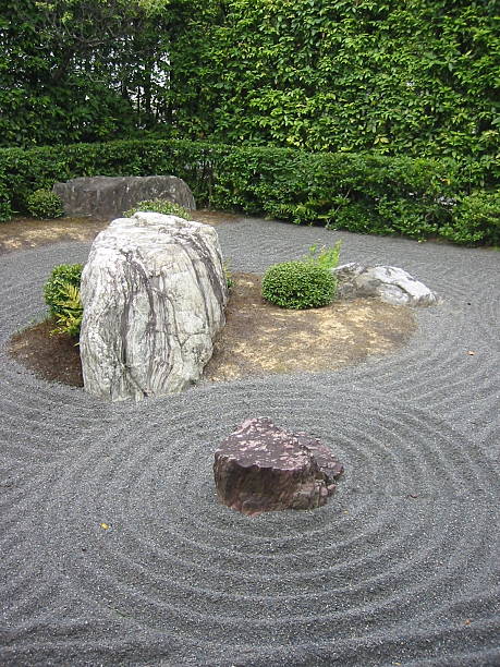 istock Japanese Zen Rock Garden 139713807