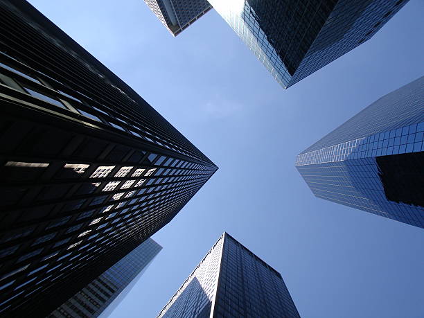 new york skyscraper stock photo