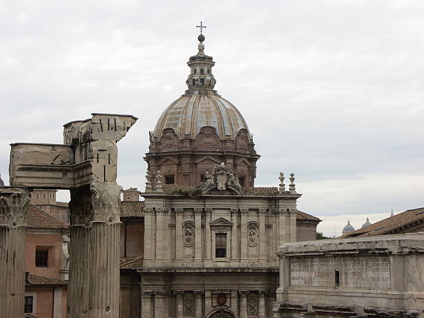 istock Church in Roman Forum (Rome) 139714208