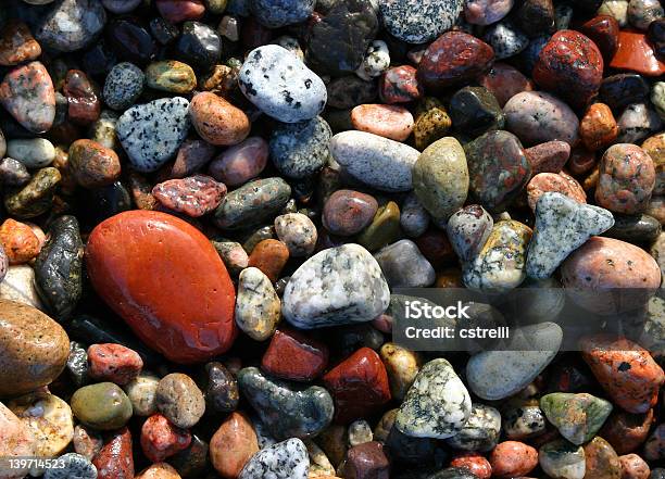 Stones At The Beach Stock Photo - Download Image Now - Beach, Horizontal, No People