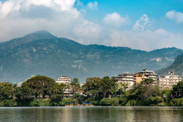 istock Phewa lake in Pokhara in Nepal 1397155161