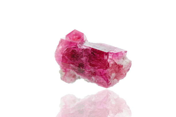 istock macro mineral stone tourmaline on a white background 1397155343