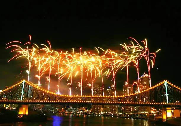 Photo of Fireworks with Copyspace