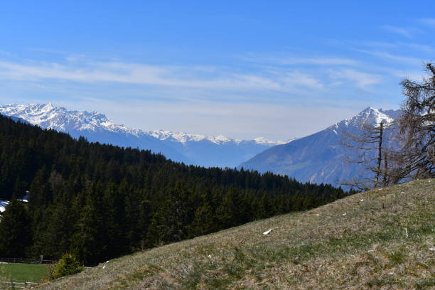 istock Beautiful landscape in Southtyrol with mountains behind 1397159999