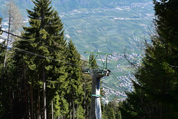 istock View in a Valley in Southtyrol from cable car 1397160771