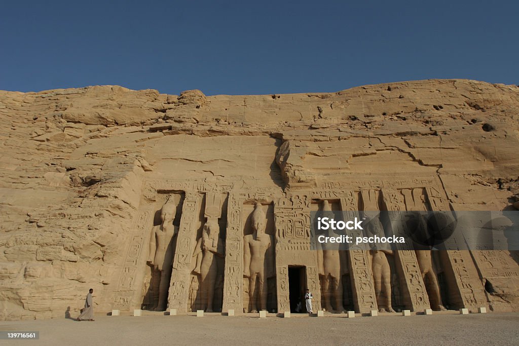 Abu Simbel - Foto de stock de Nefertiti libre de derechos