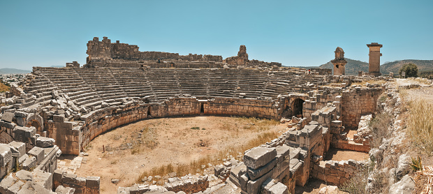 Volubilis is a partly-excavated Berber-Roman city in Morocco situated near the city of Meknes.