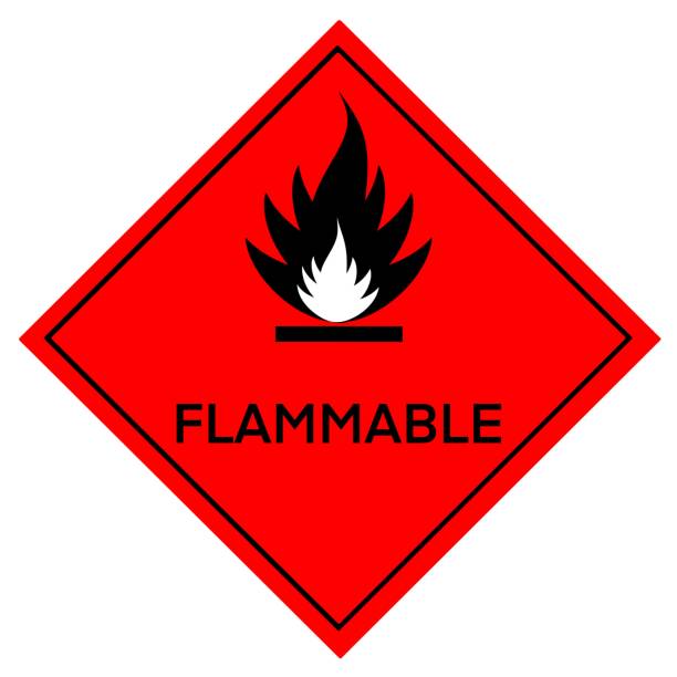 istock The flammable symbol is used to warn of hazards 1397166422