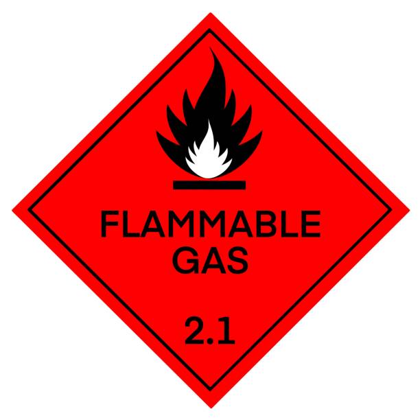 istock The flammable symbol is used to warn of hazards 1397166436
