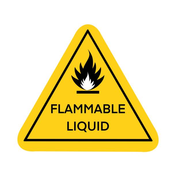 istock The flammable symbol is used to warn of hazards 1397166439