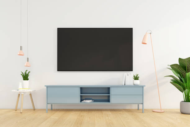 istock Minimalist living room 1397168384
