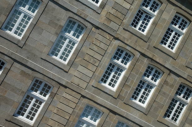 Windows in St. Malo, France