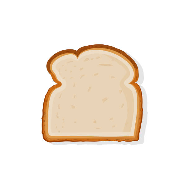 ilustrações, clipart, desenhos animados e ícones de design vetorial do ícone do pão. - sandwich turkey bread toast