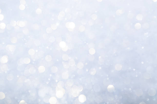 istock Soft violet or blue bokeh light is the soft blurred circles of light white and light purple . 1397170706