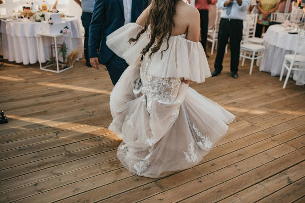 istock Bride and groom and their wedding fairytale. 1397170775