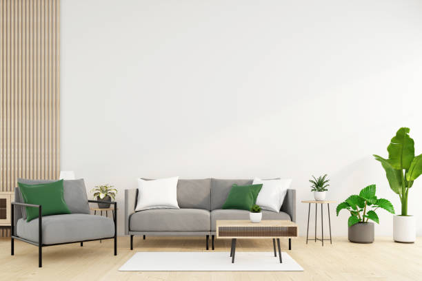 istock Minimalist living room 1397172384