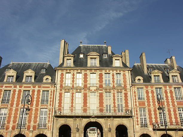 istock Building in Vosges place (Paris) 139717505