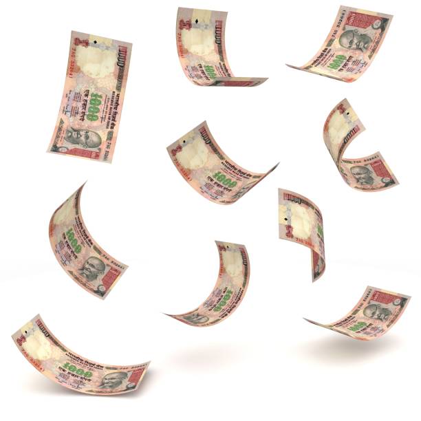 istock Indian rupee money falling finance crisis 1397175439