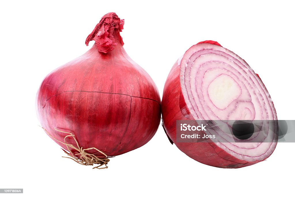 Cipolle rosse - Foto stock royalty-free di Cibo