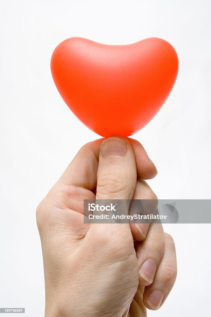 Cuore in regalo - Foto stock royalty-free di Amore