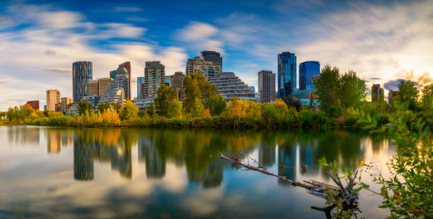 istock City skyline of Calgary with Bow River, Canada 1397181604