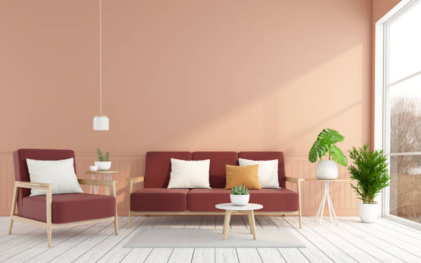 istock Minimalist living room 1397186374