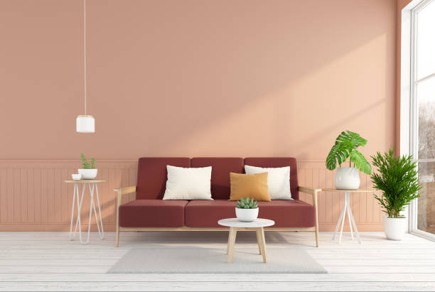 istock Minimalist living room 1397186375