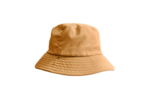 istock brown bucket hat isolated on white 1397200441