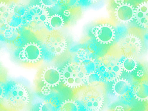 Blue Cogs Pattern 70+ Dark Blue Cogs Background Stock Illustrations, Royalty-Free Vector ...
