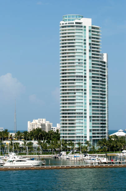 istock Miami Beach Residential Building And Marina 1397217232
